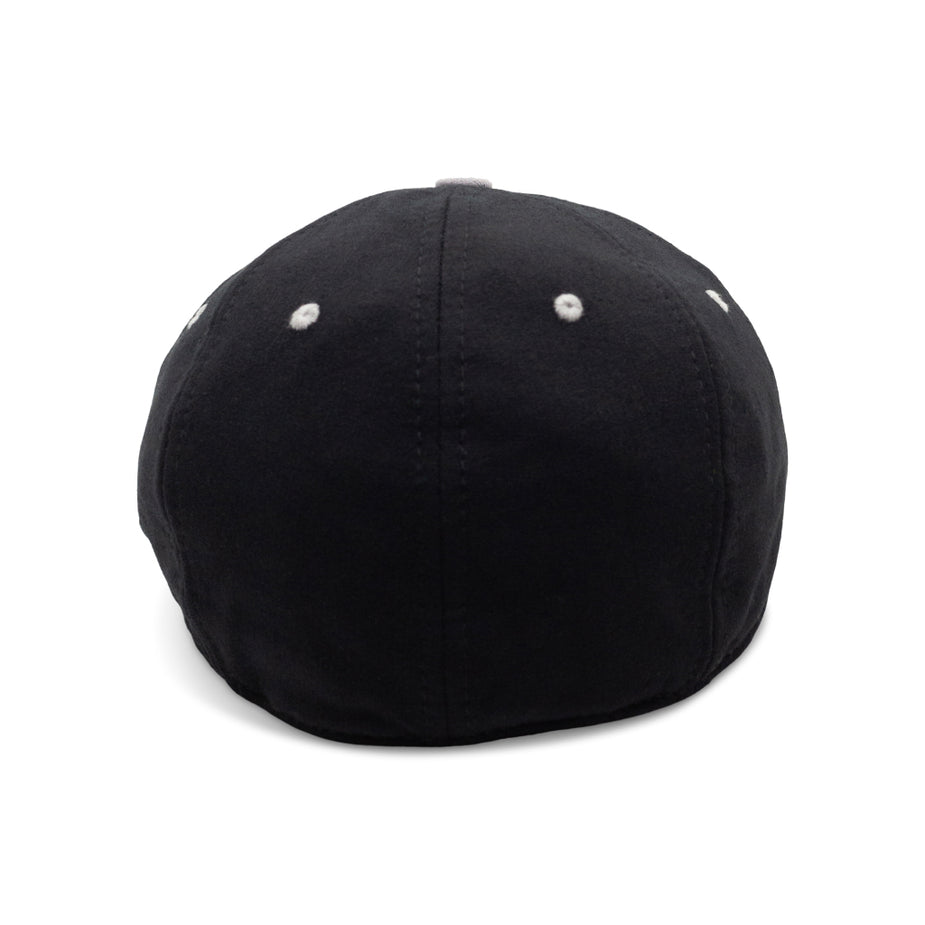 The UFC Eight Panel Boston Scally Cap (Flat Cap) - Black