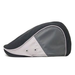 The Fairway Boston Scally Cap - Black with Grey - alternate image 8