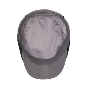 The Fairway Boston Scally Cap - Grey with Black - alternate image 3