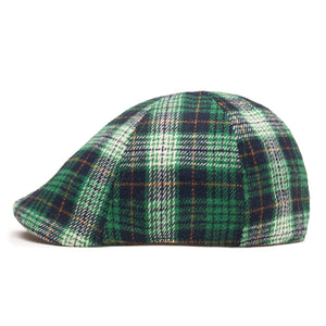 The Fighting Rock Boston Scally Cap - Green Plaid - alternate image 7