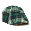 The Fighting Rock Boston Scally Cap - Green Plaid - featured image
