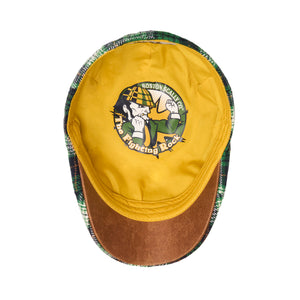 The Fighting Rock Boston Scally Cap - Green Plaid - alternate image 2