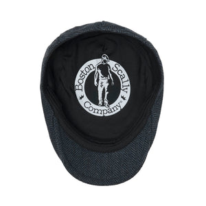 The G.O.A.T. Collectors Edition Boston Scally Cap - Patriot Blue Herringbone - alternate image 2