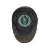 The Donnybrook Boston Scally Cap - Dark Olive Green Herringbone - alternate image 2
