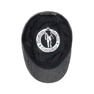 The Donnybrook Boston Scally Cap - Grey Herringbone - alternate image 2