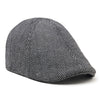 The Donnybrook Boston Scally Cap - Grey Herringbone - featured image