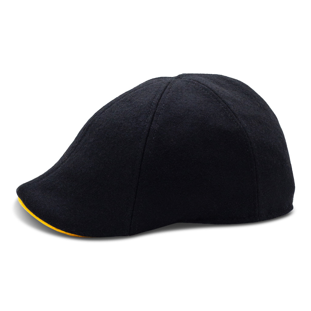 The Cheevers Collectors Edition Boston Scally Cap (Flat Cap) - Black