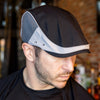 The Fairway Boston Scally Cap - Black with Grey - alternate image 2