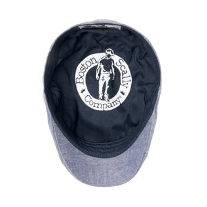 The Caddy Boston Scally Cap - Light Blue - alternate image 2