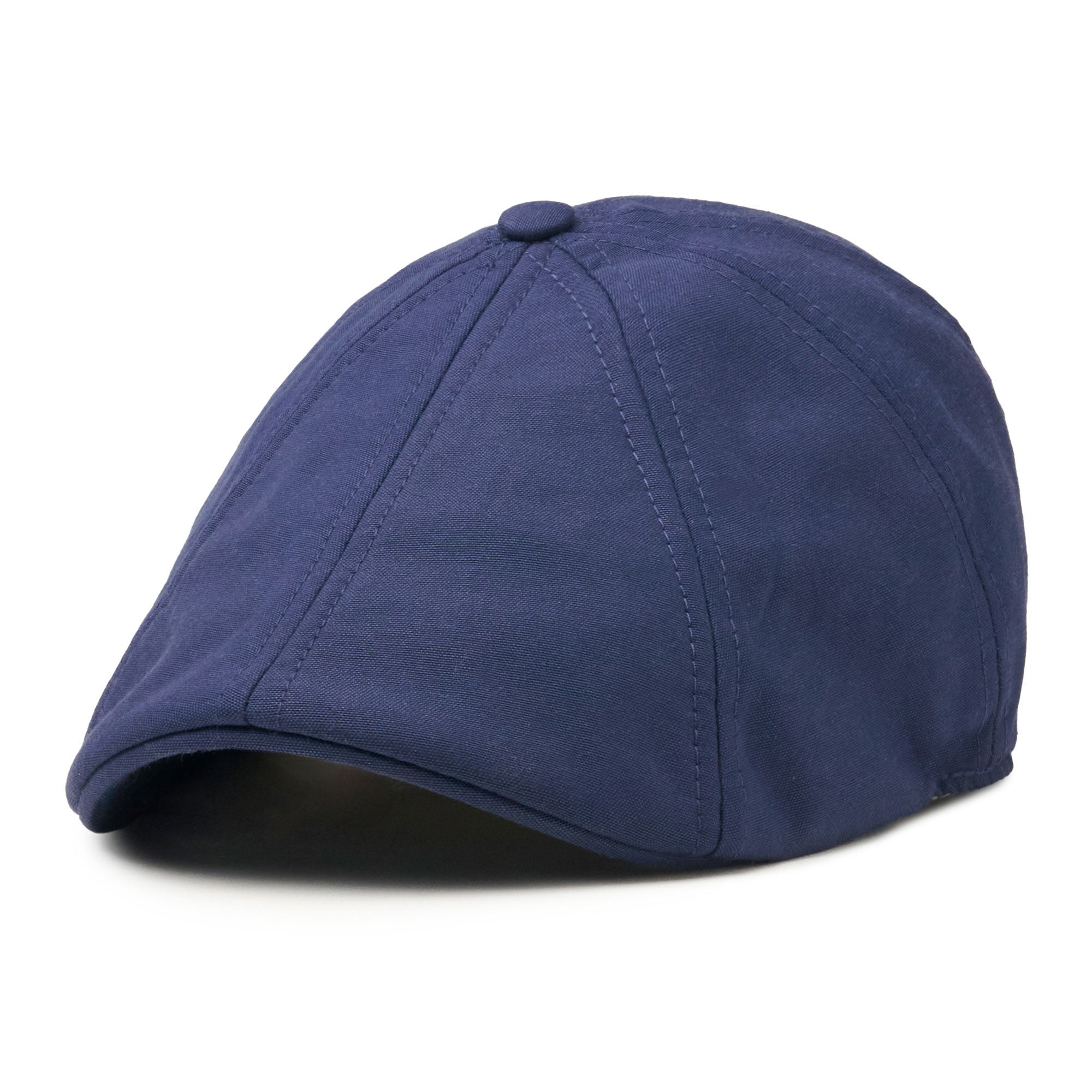 The Caddy Boston Scally Cap (Flat Cap) - Mariner Blue