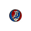 Boston Scally The Grateful Dead Skull Pin - featured image