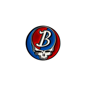Boston Scally The Grateful Dead Skull Pin - featured image