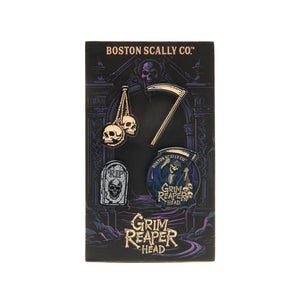Boston Scally The Grim Reaper Head Pin Set - featured image
