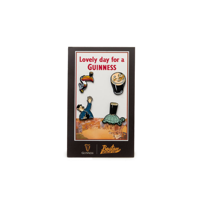 Boston Scally The Guinness Gilroy Cap Pin Set - featured image