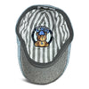 The Leo Boston Scally Cap - Light Blue/Grey - alternate image 2