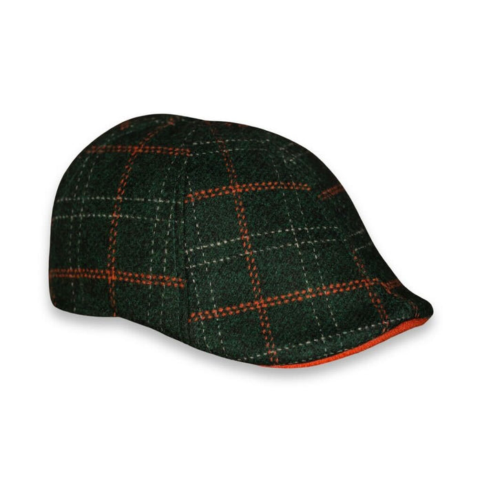 The Celtic Bone Boston Scally Cap - Green - featured image