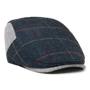 The Whiskey Boston Scally Cap - Royal Wheat Plaid - featured image
