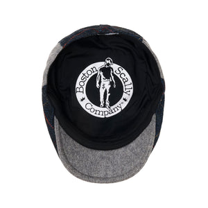 The Whiskey Boston Scally Cap - Royal Wheat Plaid - alternate image 2
