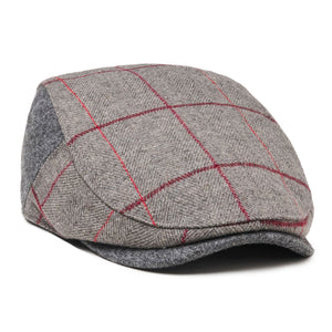 The Whiskey Boston Scally Cap - Cherry Oak Plaid - featured image