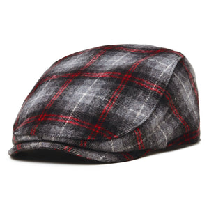 The Contender Boston Scally Cap - Black &amp;amp; Smoke Plaid - alternate image 3