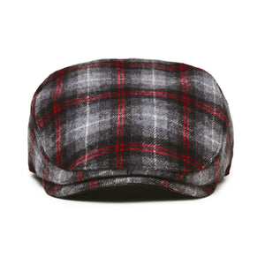 The Contender Boston Scally Cap - Black &amp;amp; Smoke Plaid - alternate image 4