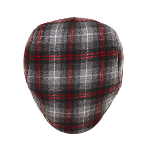 The Contender Boston Scally Cap - Black &amp;amp; Smoke Plaid - alternate image 6