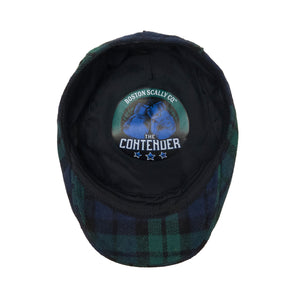 The Contender Black Watch Boston Scally Cap - Clover &amp;amp; Navy - alternate image 2