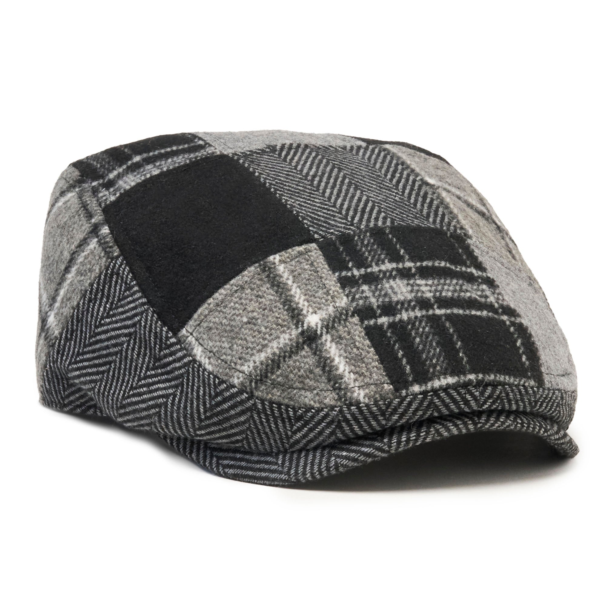 The Lunchbox Blackbox Edition Boston Scally Cap (Flat Cap) - Black
