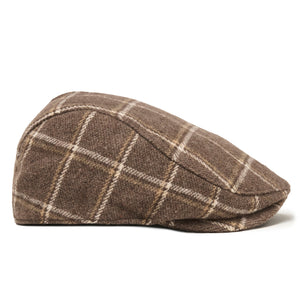 The Heritage Boston Scally Cap - Light Brown with Tan/White Plaid - alternate image 8
