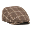 The Heritage Boston Scally Cap - Light Brown with Tan/White Plaid - featured image