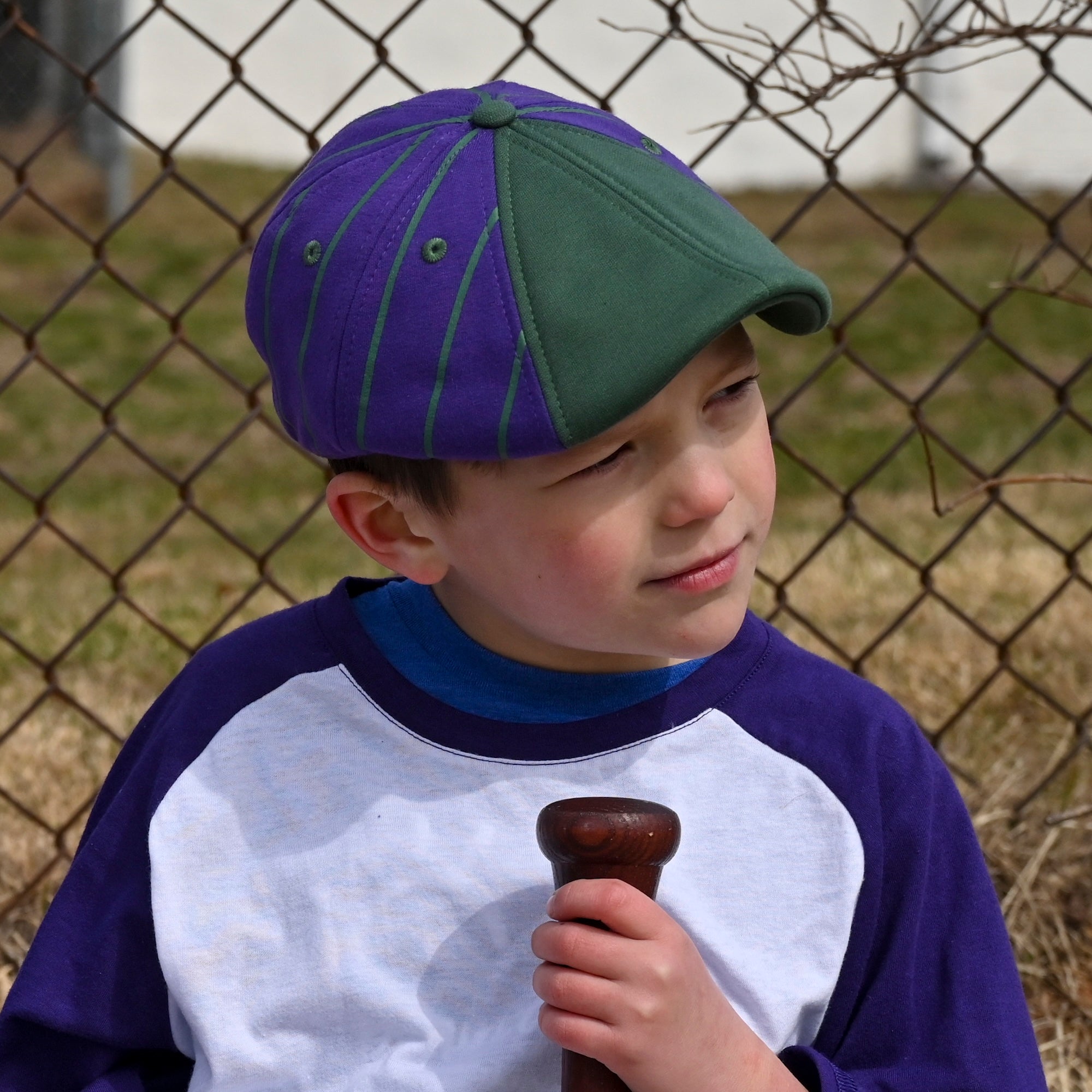 The Big League Chew Kids Boston Scally Cap - Grand Slam Grape