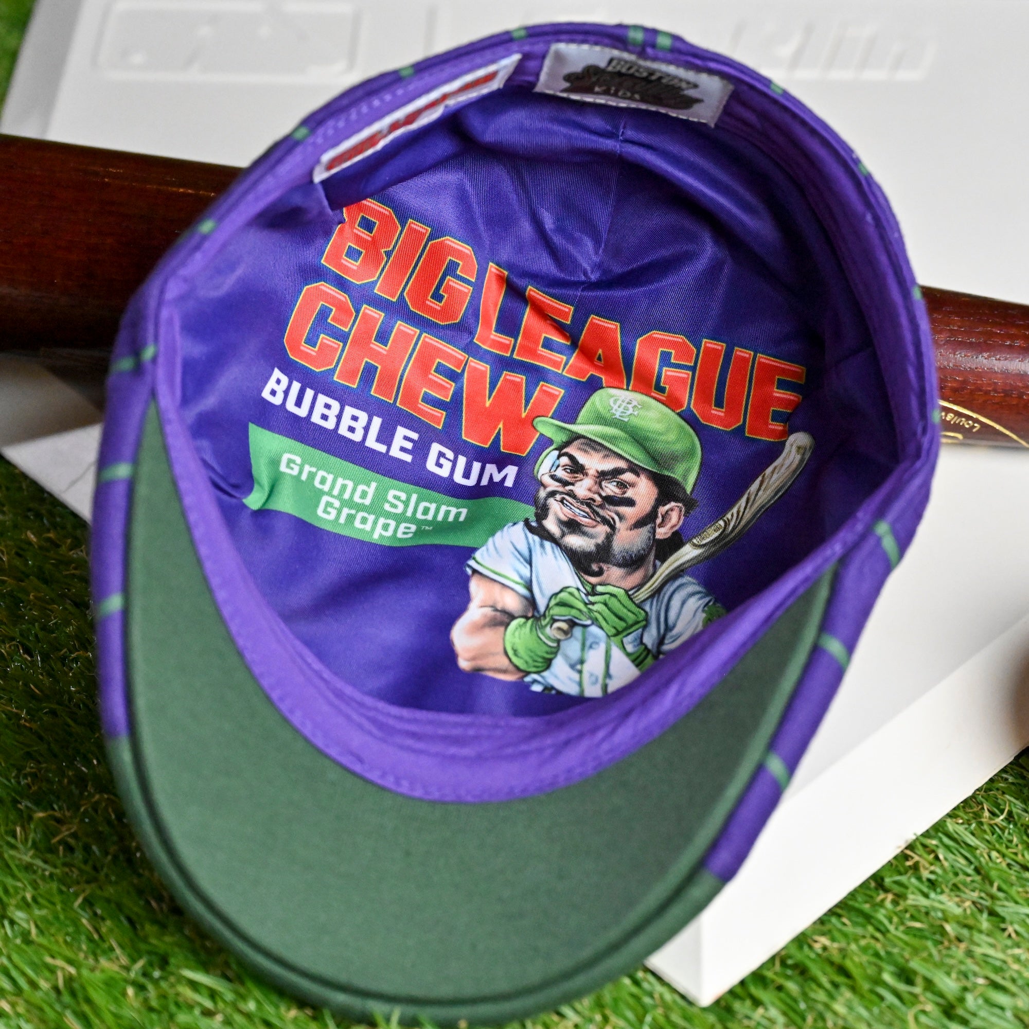 The Big League Chew Kids Boston Scally Cap - Grand Slam Grape