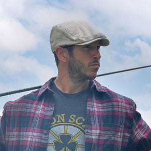 Happy Gilmore Boston Scally Cap - Beige Plaid - alternate image 2