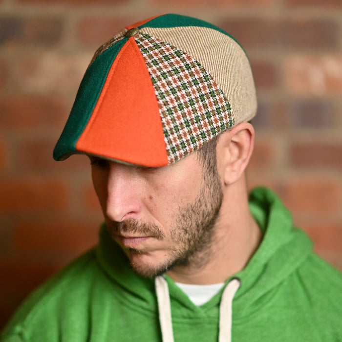 The Pot O' Gold Boston Scally Cap - Fortune Patchwork - alternate image