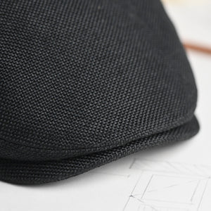 The Saltbox Boston Scally Cap - Black Sand - alternate image 11