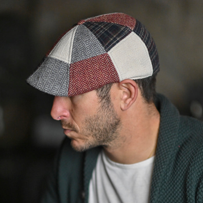 The Workshop: Holiday Edition Boston Scally Cap - Patchwork - alternate image