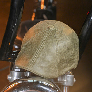 The Scrapyard Boston Scally Cap - Army Green - alternate image 9