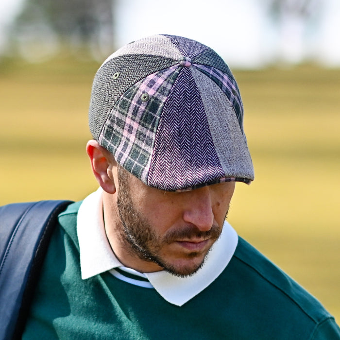 The Azalea Boston Scally Cap - Patchwork Edition - alternate image