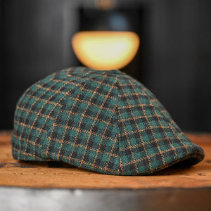 The Cloverland Boston Scally Cap - Clover Green Plaid - alternate image 10