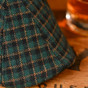 The Cloverland Boston Scally Cap - Clover Green Plaid - alternate image 11
