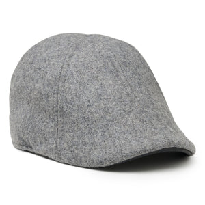 The Kenmore Boston Scally Cap - Allston Grey &amp;amp; Black Brim - featured image