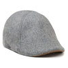 The Kenmore Boston Scally Cap - Allston Grey &amp;amp; Brown Brim - featured image
