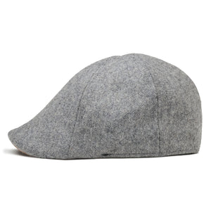 The Kenmore Boston Scally Cap - Allston Grey &amp;amp; Brown Brim - alternate image 7