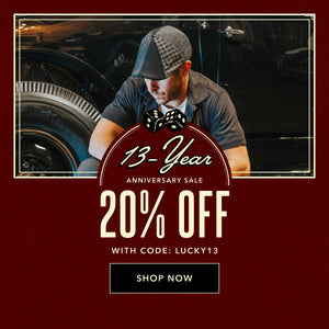 13 Year Anniversary Sale: 20% off with code - LUCKY13