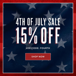 4th of July Sale - 15% off - Use Code: Fourth