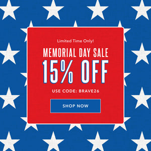 Memorial Day Sale - 15% off with code: BRAVE26