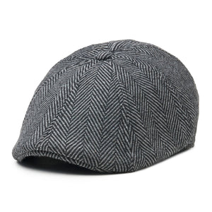 The Original Peaky Boston Scally Cap - Grey Herringbone - alternate image 4