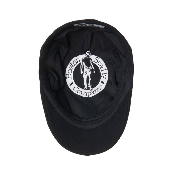 The Scrapper Boston Scally Cap - Black - alternate image