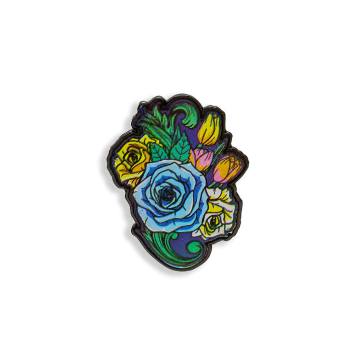 Boston Scally The Spring Rose Cap Pin - featured image