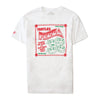 Boston Scally Teenage Mutant Ninja Turtles Pizza Box Tee T-Shirt - Mozzarella White - featured image